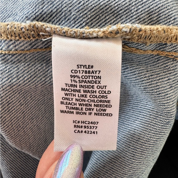 Sanctuary Denim Shirt Dress Belted Button Front Mini Dress Blue Sz S NWT - Picture 9 of 16